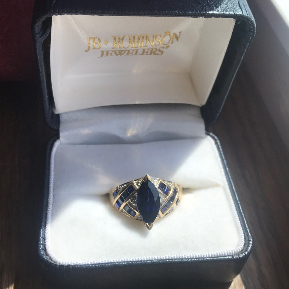 REAL GENUINE Sapphire ring